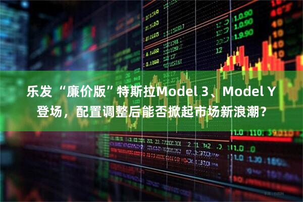 乐发 “廉价版”特斯拉Model 3、Model Y登场，配置调整后能否掀起市场新浪潮？