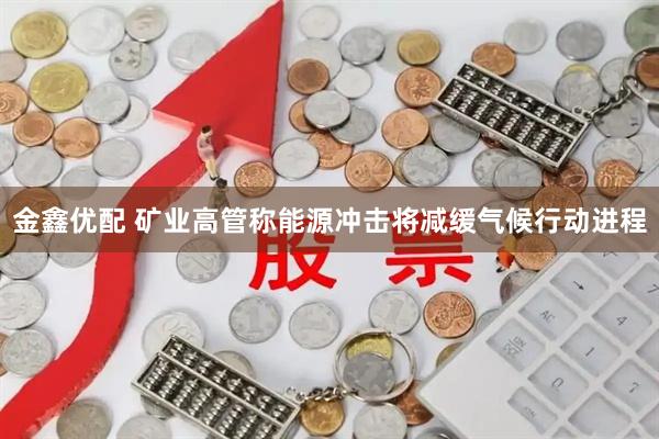 金鑫优配 矿业高管称能源冲击将减缓气候行动进程